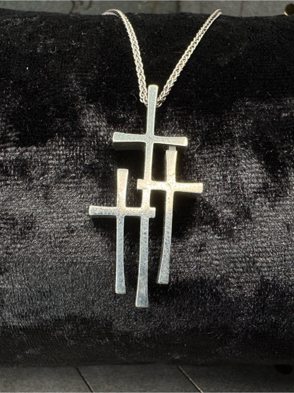 James Avery 3 Crosses of Calvary Pendant